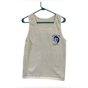 House of Karate Graphic Tank Top Pre-Loved Sleeveless Tee Size Approx. M